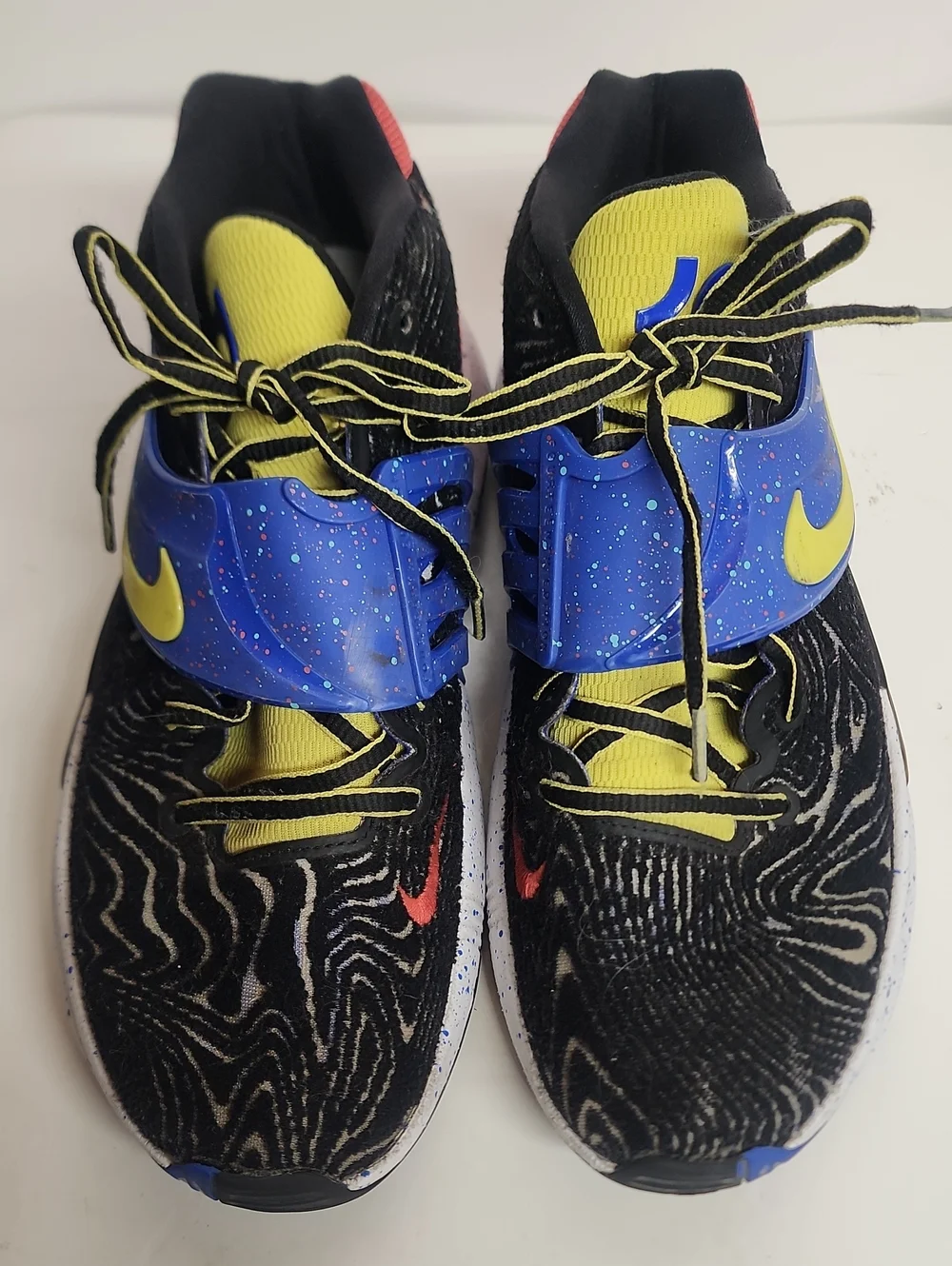 Nike KD Pop Art 2021 SZ 8/41 - Black/Blue/Yellow/Red Shoes Comfortsble Unique